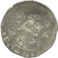 1 Prague Groschen Counterstamped