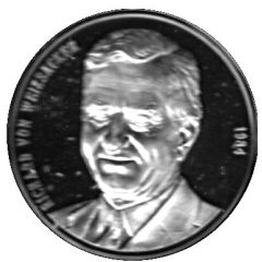 Token - Chancellors and Presidents of Germany Richard von Weizsäcker