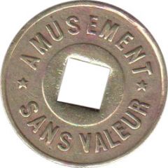 Amusement Token Sans Valeur