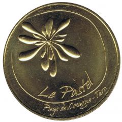 Jeton touristique - Monnaie de Paris - Le Pastel - Pays de Cocagne - Tarn