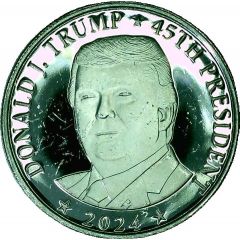 1 Ounce Silver - Donald J. Trump