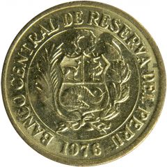 1 Sol de Oro large Type, no mintmark