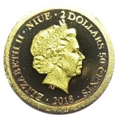 2 Dollars 50 Cents - Elizabeth II In Memory of the Fallen