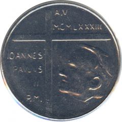 50 Lire - Ioannes Paulus II Banishment of Adam and Eve