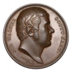 Medal - George IV Walter Scott