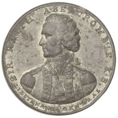 Medal - George III Ralph Abercromby, white metal