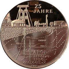 Medal - 25 Jahre ARGE Bergbau-Erdöl-Geologie e.V.