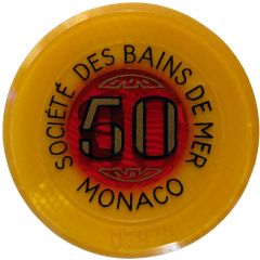 50 francs - Casino de Monte-Carlo