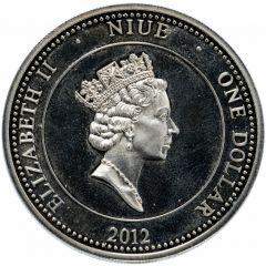 1 Dollar - Elizabeth II Armenian lily