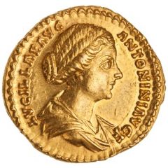 Aureus - Lucilla PIETAS, Pietas
