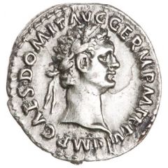 Quinarius - Domitian IMP XIIII COS XIIII CENS P P P, Victory
