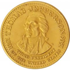 Token - Shell`s Presidential Coin Game Thomas Jefferson