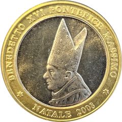Medal - Benedict XVI Christmas 2008