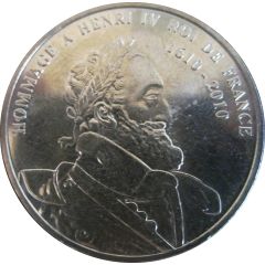 Médailles et Patrimoine Médaille des musées et chateaux de France - Hommage a Henri Roi de France