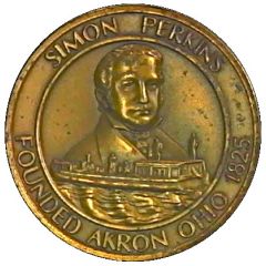 Token - Simon Perkins Akron Ohio