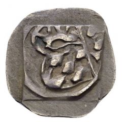 1 Pfennig `Schwarzpfennig` - Louis III, John of Neumarkt and Otto I of Pfalz-Mosbach