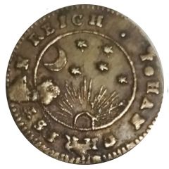 Rechenpfennig Johan Christian Reich
