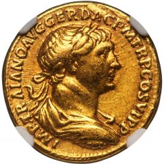 Aureus - Trajan BASILICA VLPIA