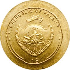 1 Dollar Hadrian gold coin