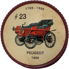 Token - Jell-O #23, Peugeot