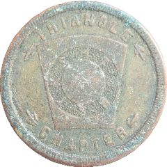 1 Penny - Triangle Chapter 68 Bedford, Iowa