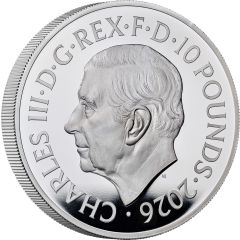 10 Pounds - Charles III Year of the Horse, Silver Proof