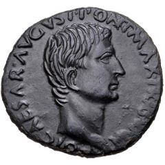 As - Augustus P LVRIVS AGRIPPA IIIVIR A A A F FS C