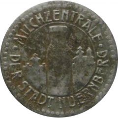 1 Pfennig - Nürnberg Milchzentrale