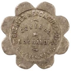 5 Cents - Buehler Mercantile Co. Claflin, Kansas
