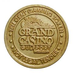 10 Cent Gaming Token - Grand Casino Gulfport, Mississippi