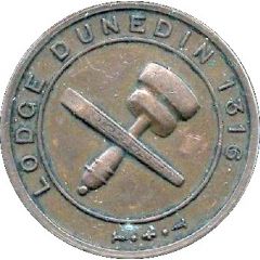 Token - Masonic Lodge Dunedin 1316