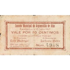 50 Céntimos Argamasilla de Alba