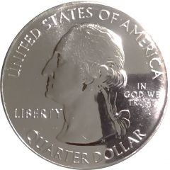 1/4 Dollar `Washington Quarter` Apostle Islands National Lakeshore - 5 oz Bullion