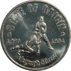 Medal - Telegraph Mirror - Tooheys State of Origin
