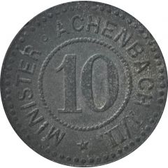 10 Pfennig - Brambauer Minister Achenbach I/II