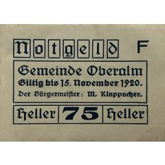 75 heller Oberalm