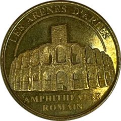 Tourist token - Médailles et patrimoine - Les arènes d`Arles