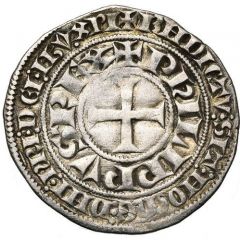 Gros tournois - Philippe IV elongated O