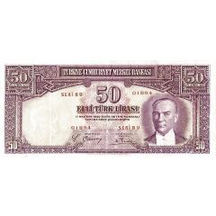 50 Lira Atatürk