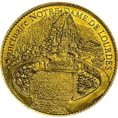 Tourist token - Arthus Bertrand - Sanctuaire Notre Dame de Lourdes
