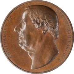 Medal Admiral Duckworth, bronze