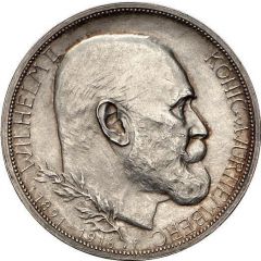 3 Mark - William II 25 years of reign