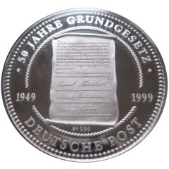 Medal - 50 years of constitutional law - Ludwig Erhard