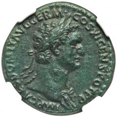 As - Domitian S C, Victory