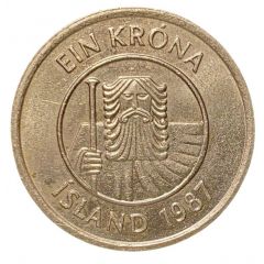1 Króna Non-magnetic