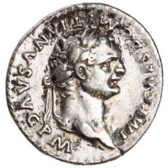 Denarius - Domitian TR P COS VII DES VIII P P, Minerva