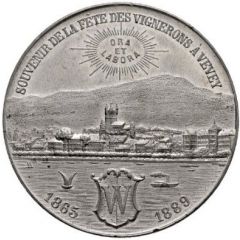 Souvenir of the Fête des Vignerons Vevey, tin