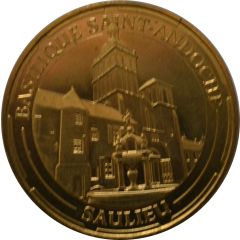 Tourist token - Monnaie de Paris - Saulieu - Basilique Saint-Andoche