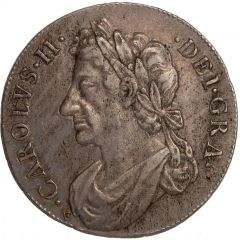 1/2 Dollar - Charles II 2nd Coinage