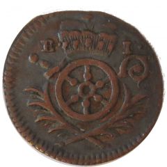 1 Heller - Emmerich Joseph of Breidbach-Bürresheim